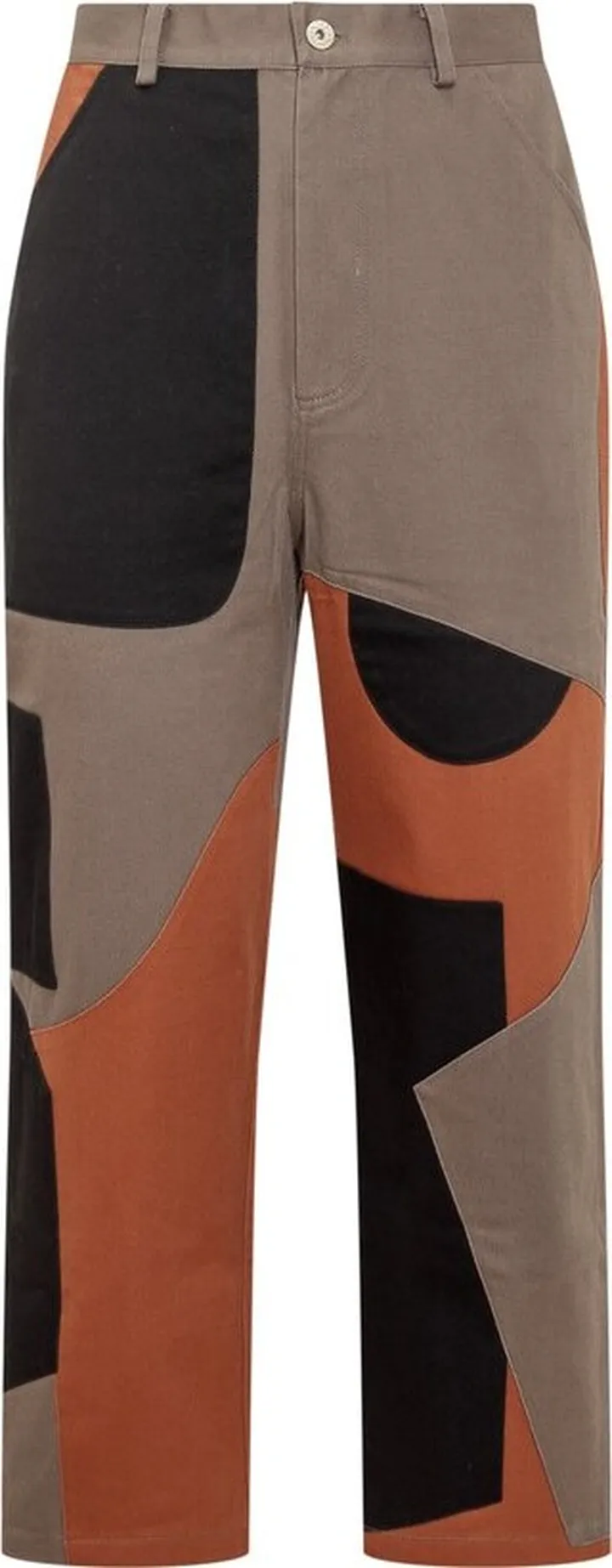 JW Anderson Patchwork Straight-Leg Trousers