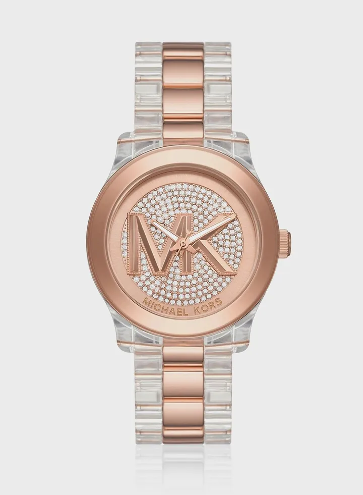 Runway Steel Strap Analog Watch