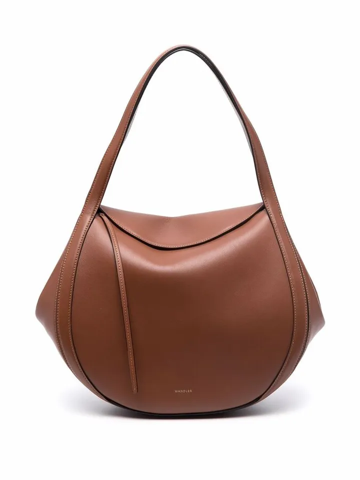 Hortensia leather tote bag