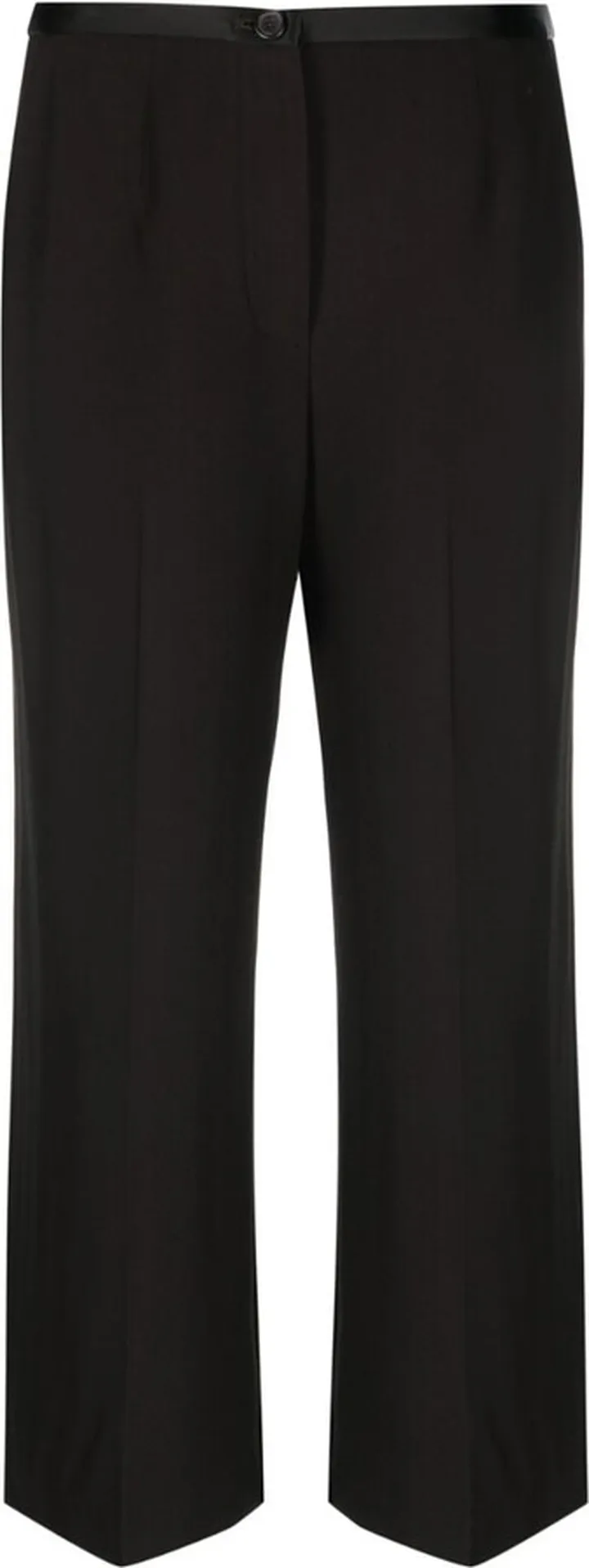Flared Cropped Trousers