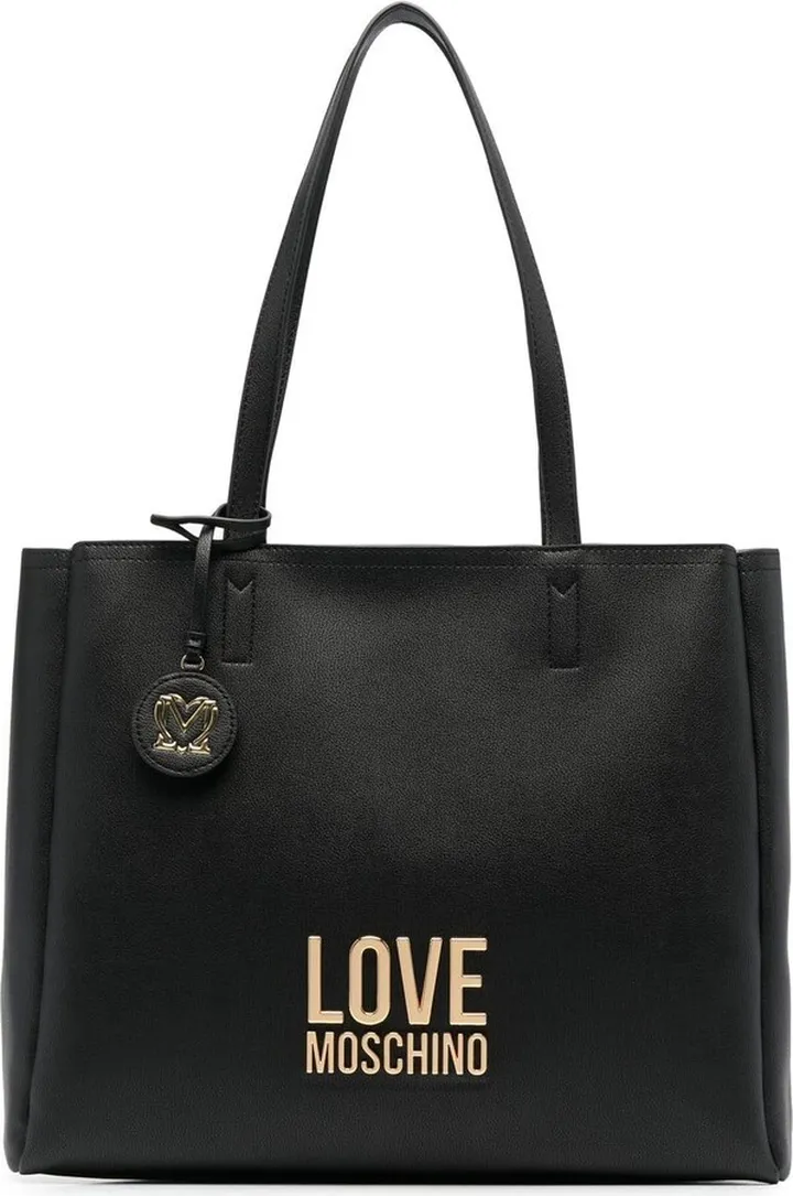 Logo-Lettering Tote Bag
