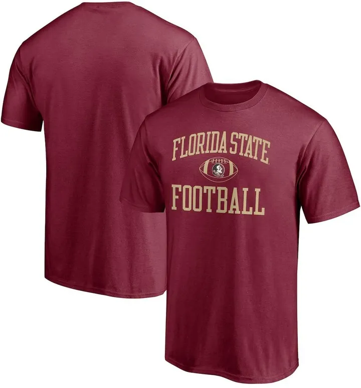 Men's Fanatics Branded Garnet Florida State Seminoles First Sprint Team T-shirt