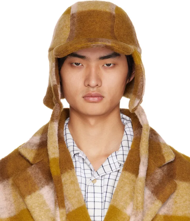 Henrik Vibskov Brown Fisherman Cap
