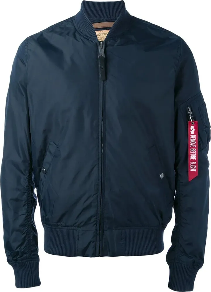 Blue Bomber Jacket