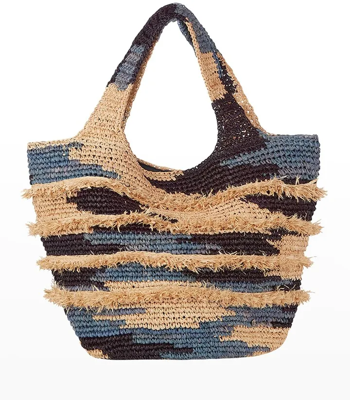 Barrio Straw Shoulder Bag
