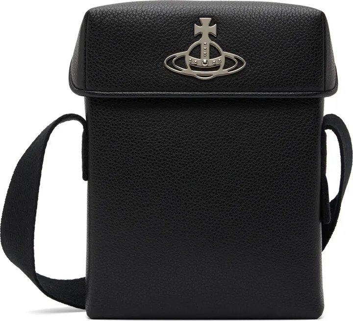 Vivienne Westwood Black Leather Bag