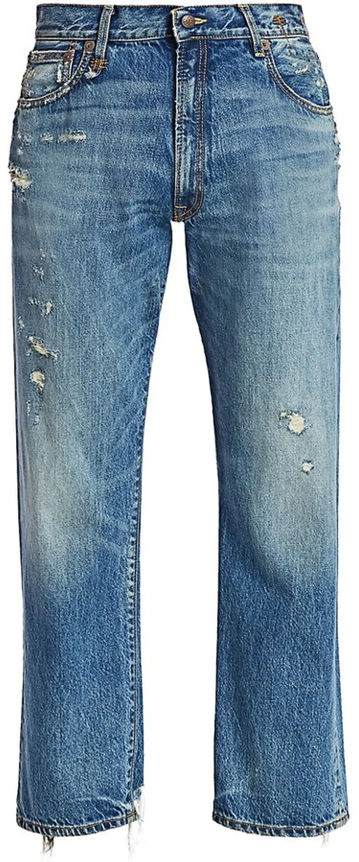 Distressed Boyfriend Jeans