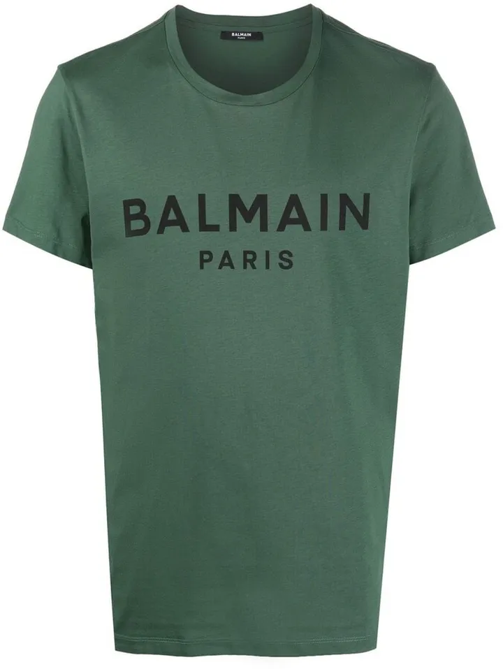 logo-print round-neck T-shirt