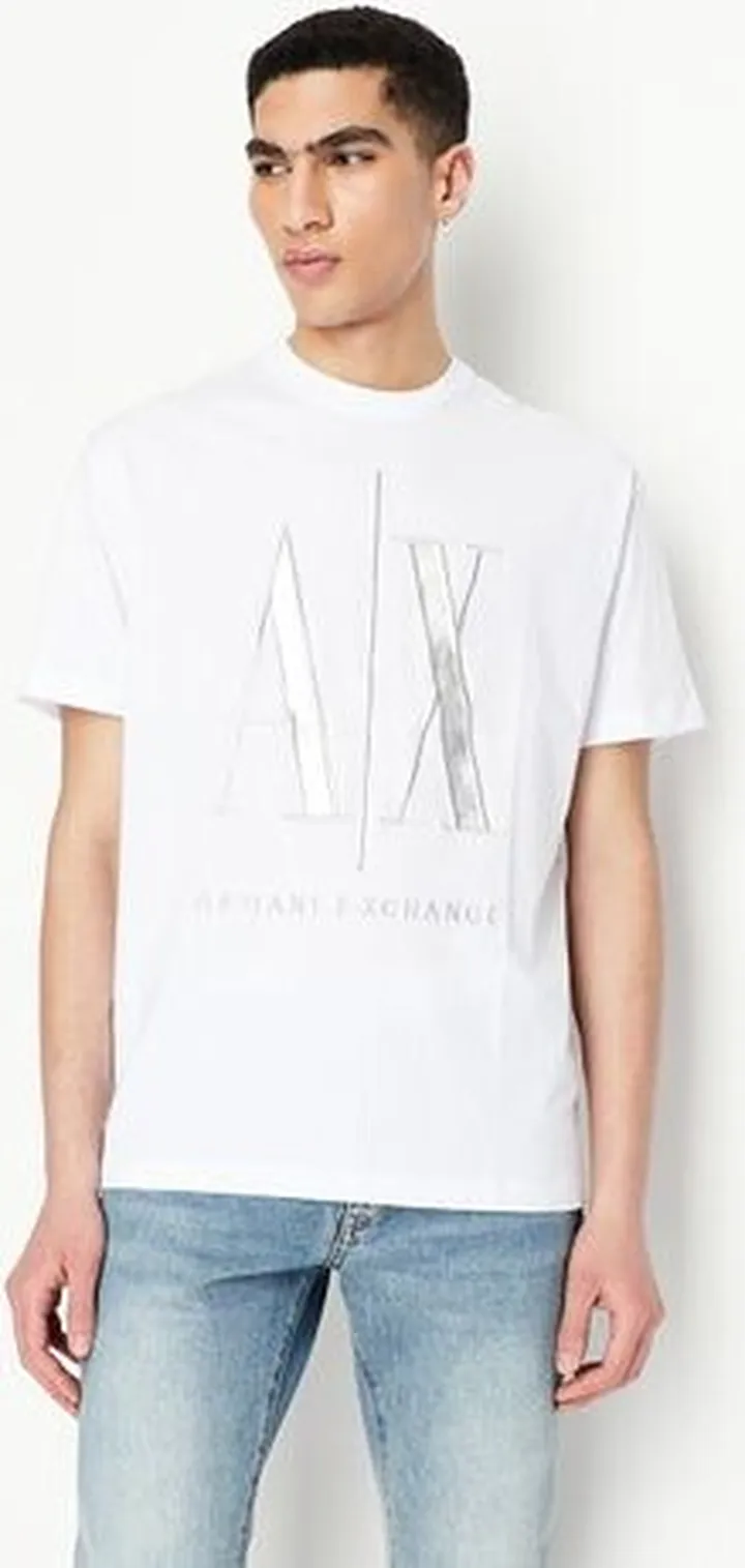 Icon logo reflective comfort fit t-shirt