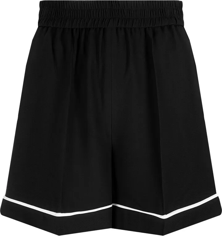 Crepe Envers Satin Shorts