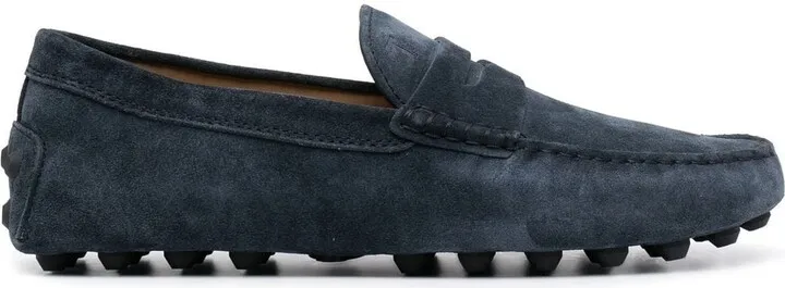 Gommino suede loafers