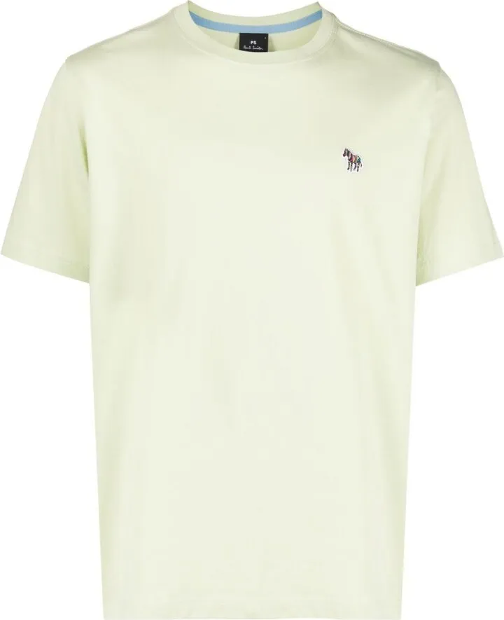 zebra-patch detail T-shirt