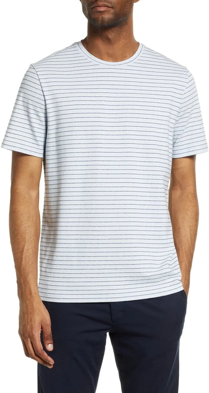Clean Oblique Stripe T-Shirt