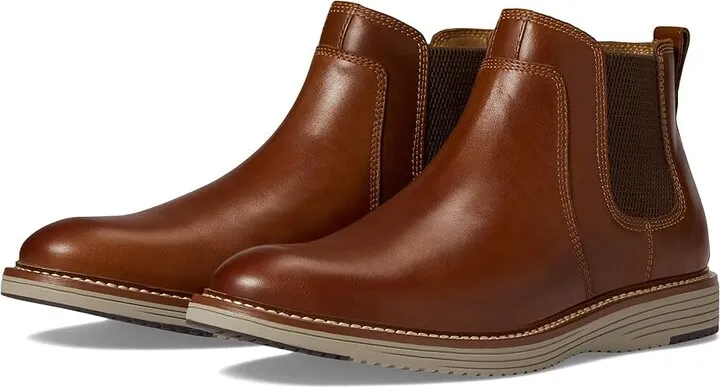 Johnston & Murphy Upton Chelsea (Tan Full Grain) Men's Shoes