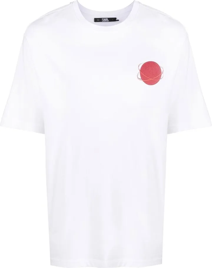 Constellation logo-print T-shirt