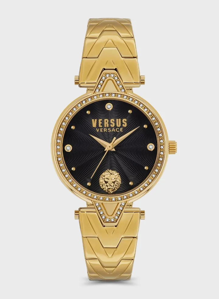 Steel Strap Analog Watch