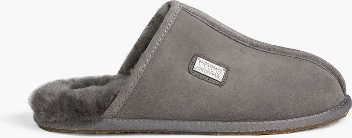 Shearling slippers
