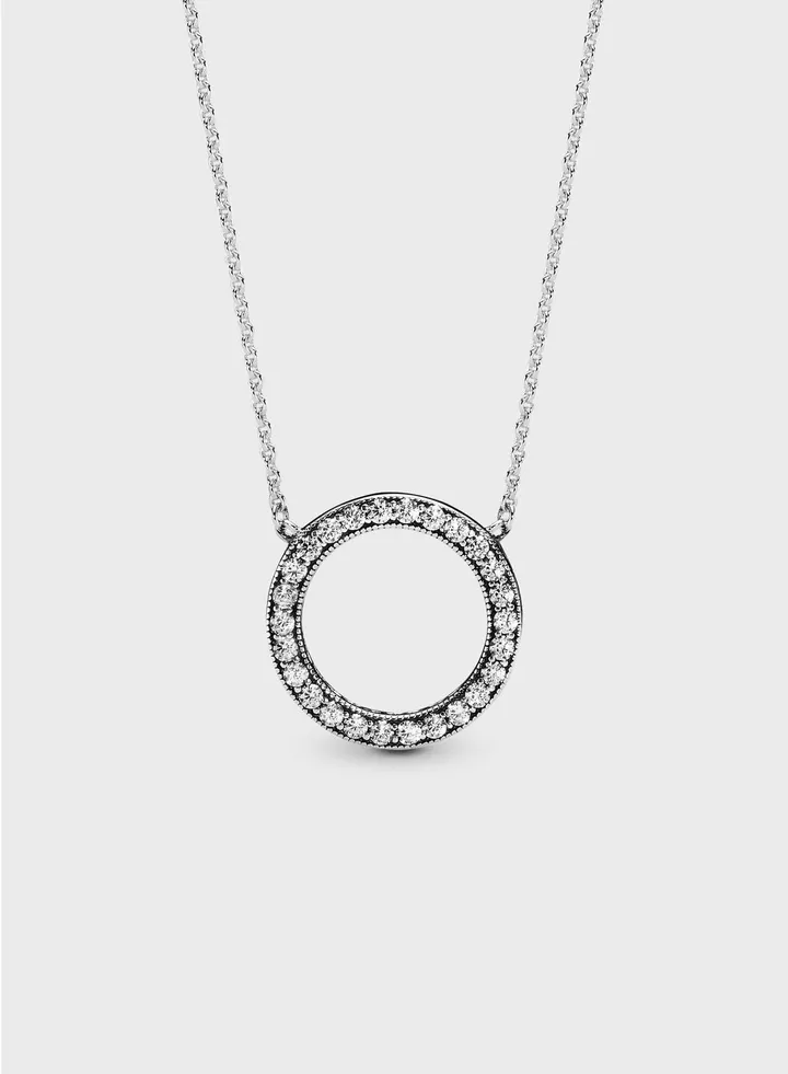 Circle Of Sparkle Necklace
