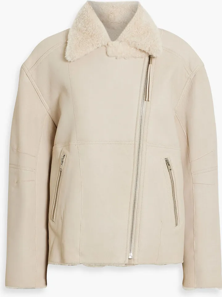Itada shearling biker jacket