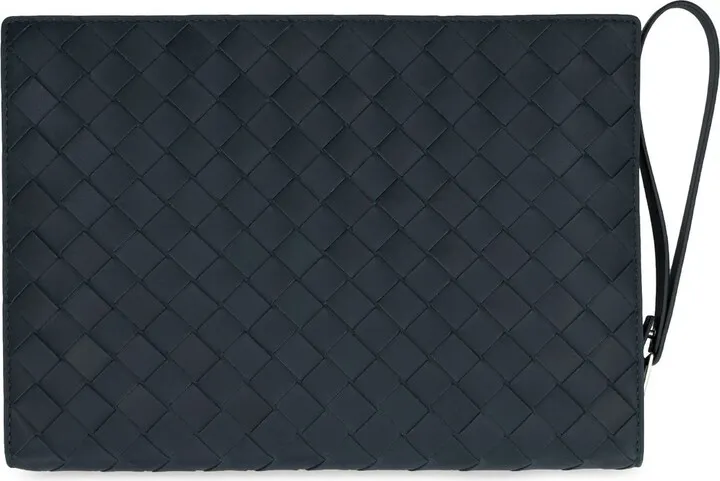 Bottega Veneta Zipped Clutch Bag