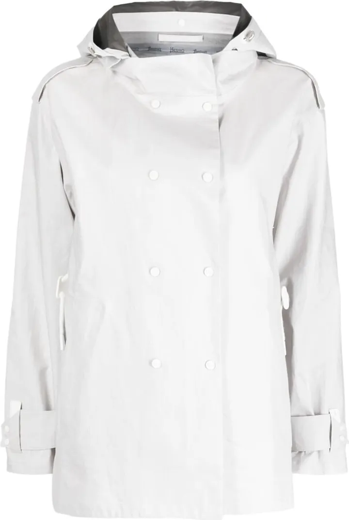 Double-Breasted Rain Jacket