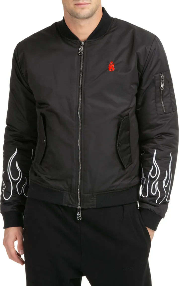 Flames Bomber Jacket