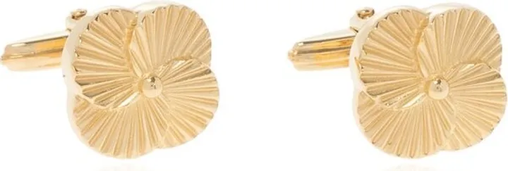 Lanvin Floral-Detailed Clip Fastened Cufflinks
