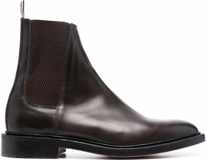 leather Chelsea boots