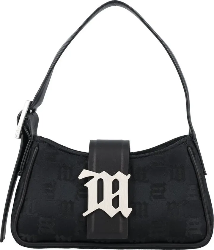 Misbhv Logo-Plaque Monogram Shoulder Bag