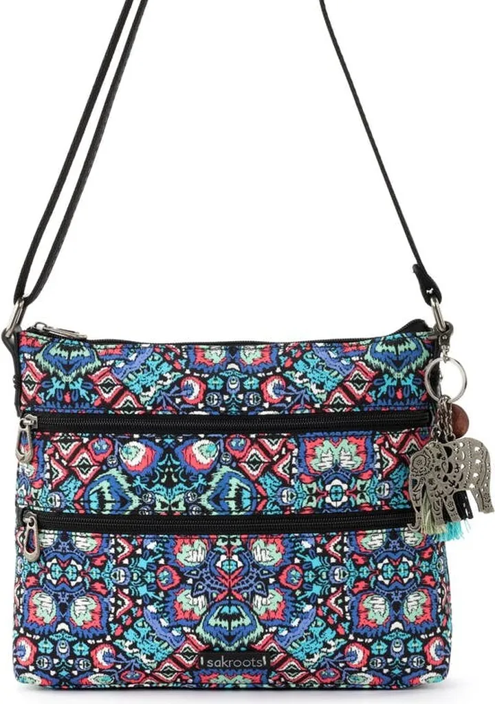 Sakroots Basic Crossbody Handbag - Blue