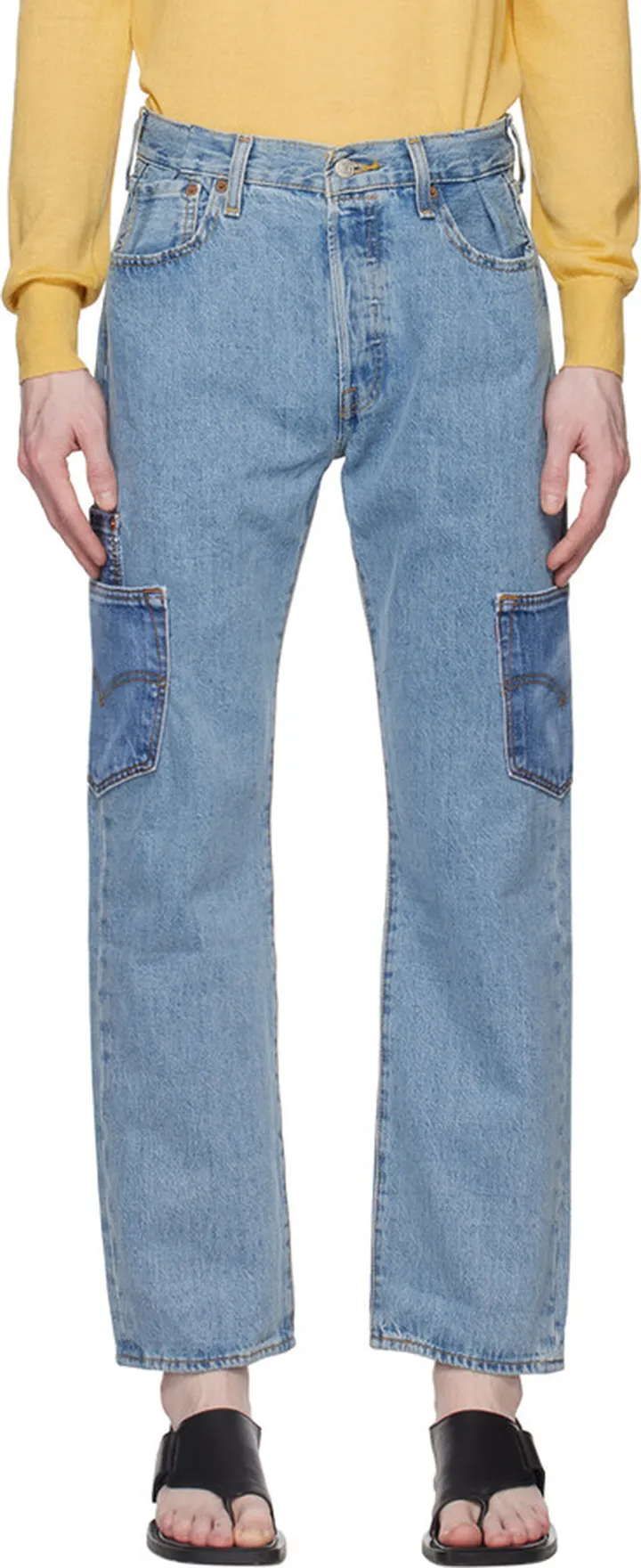 Maryam Nassir Zadeh Blue Thistle Jeans