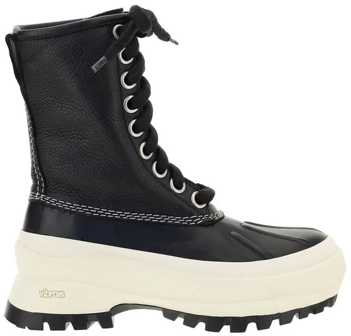 Jil Sander Chunky Sole Lace-Up Boots