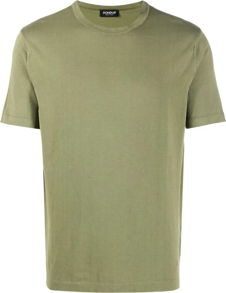 short-sleeve knitted T-shirt
