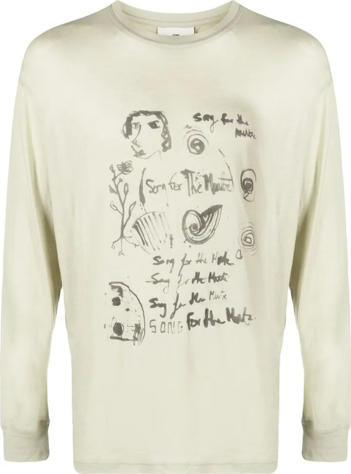 SFTM Sketch print T-shirt