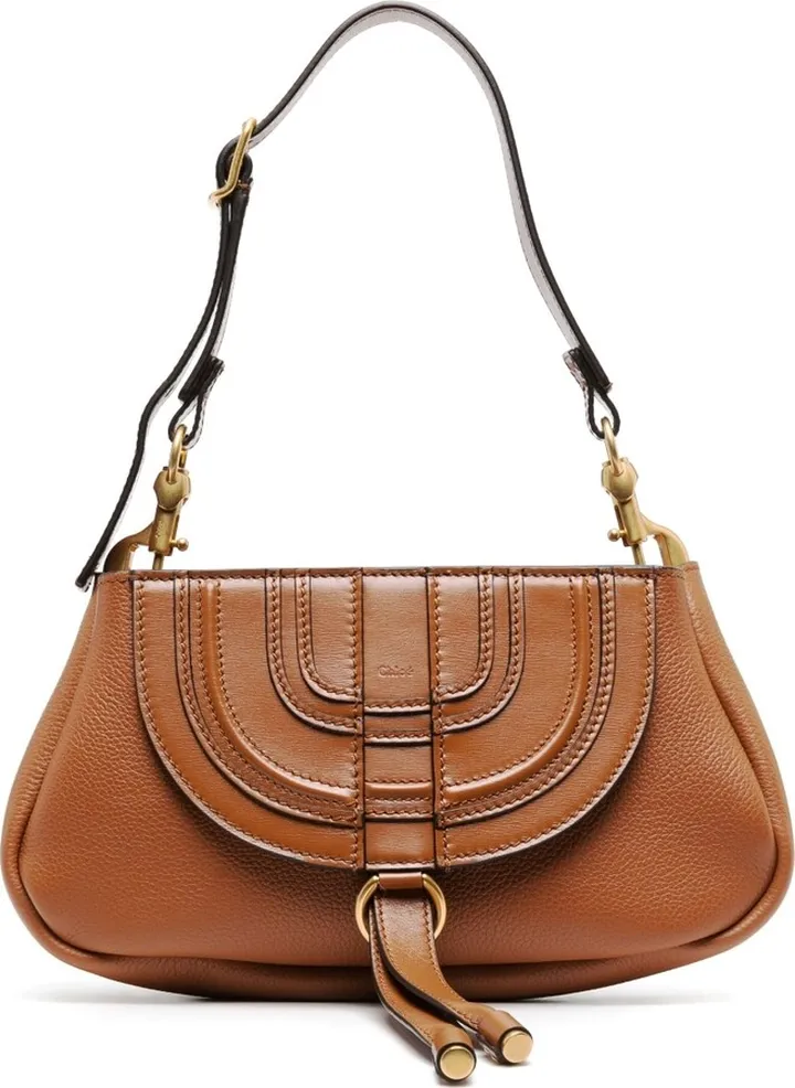 CHLOÉ- Marcie Leather Shoulder Bag