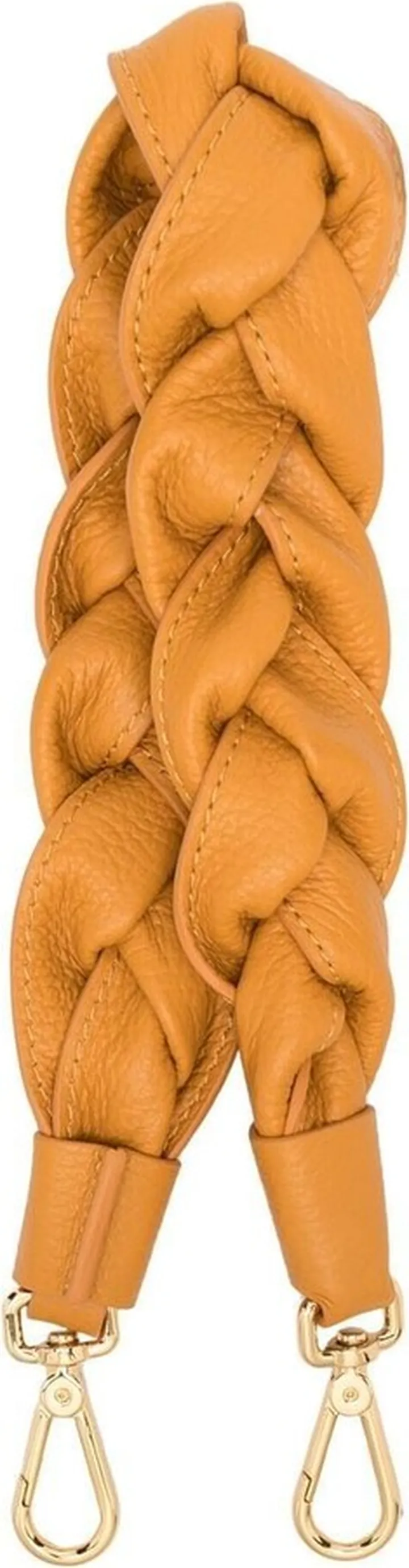 Interwoven Leather Bag Strap