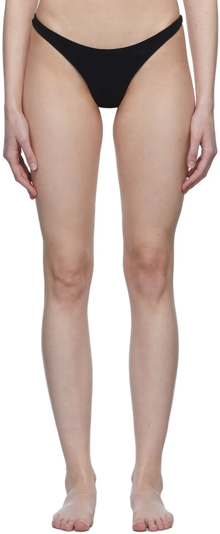 Magda Butrym Black Thin Bikini Bottoms