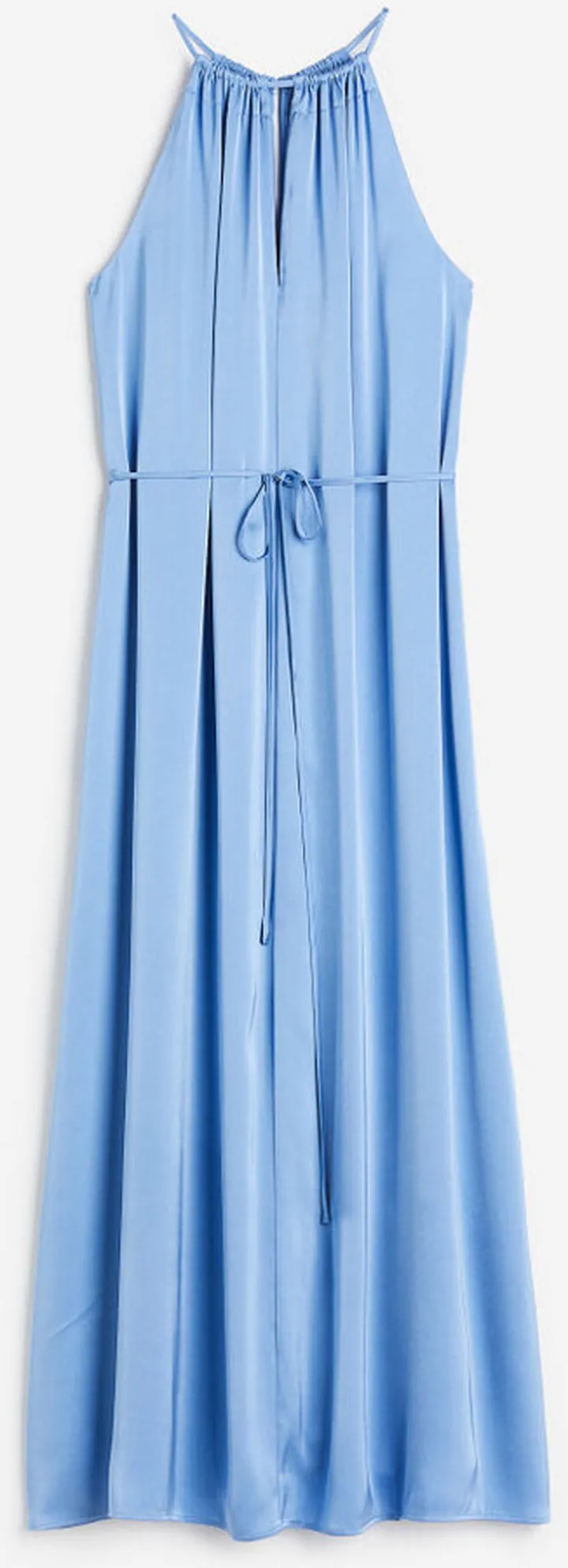 Long Satin Dress