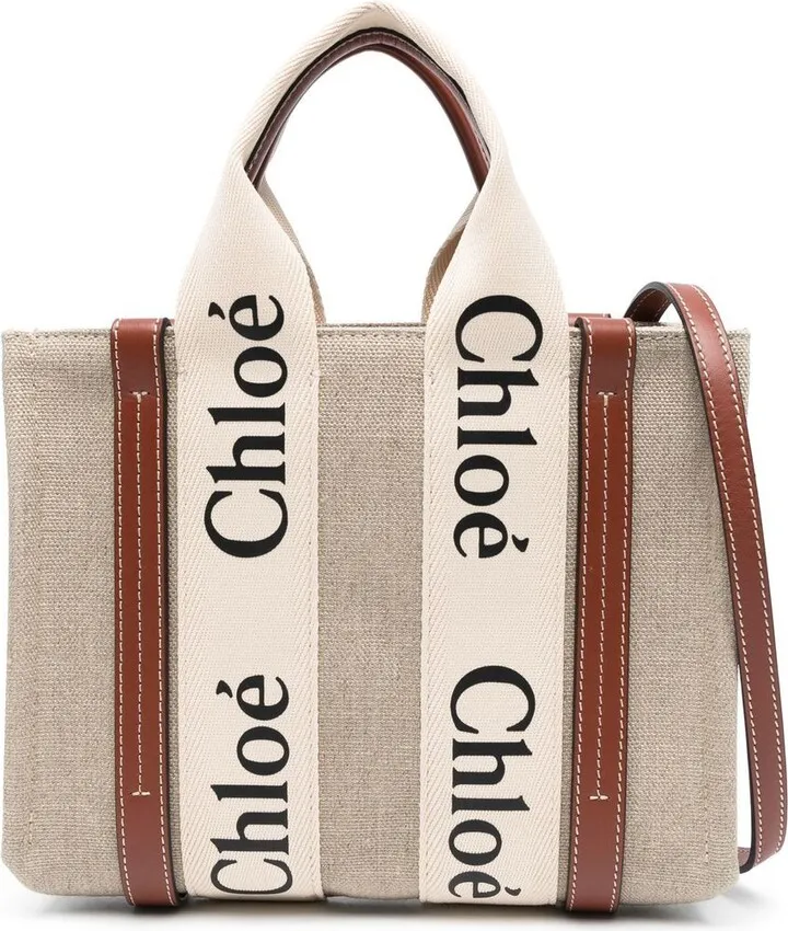Logo-Print Tote Bag