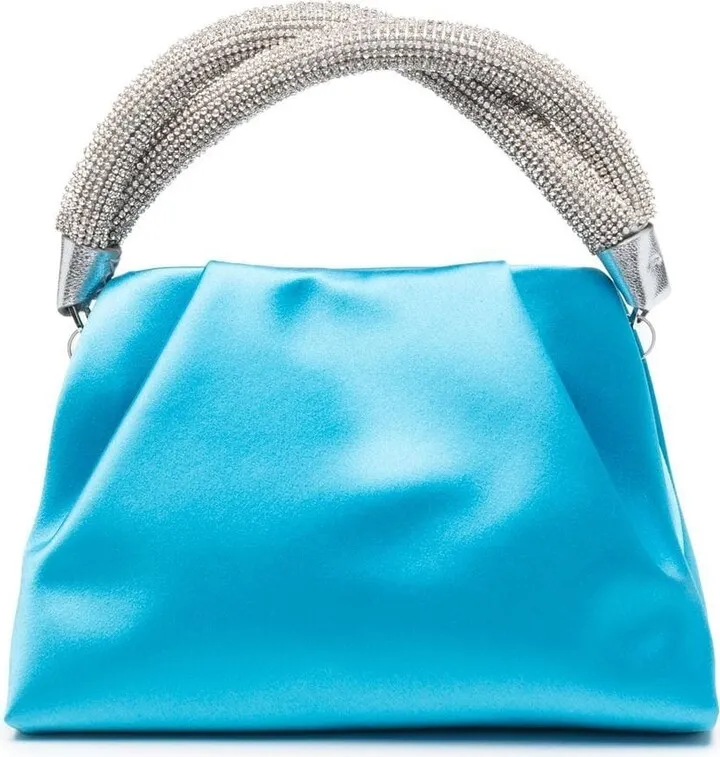 Berenice satin tote bag