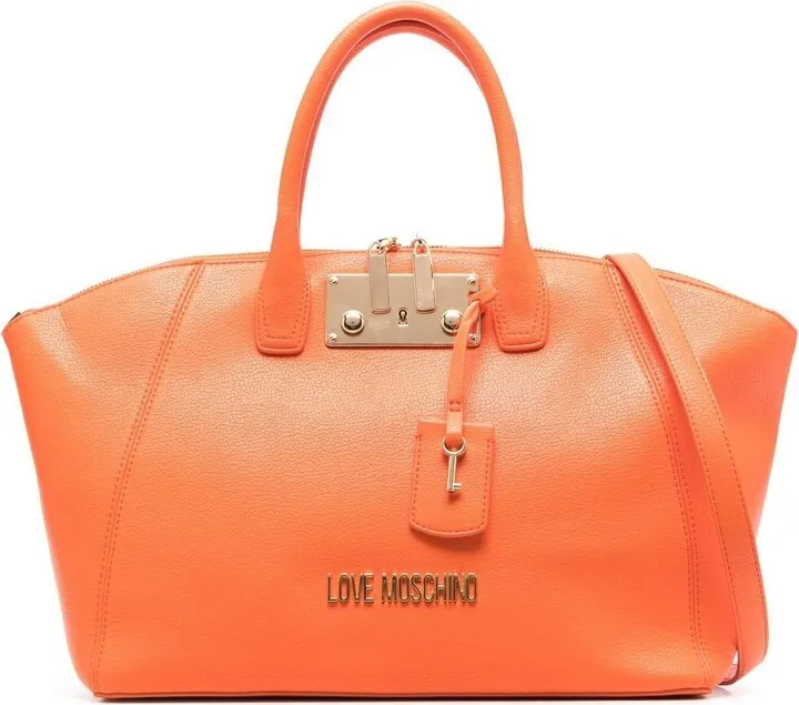 Padlock-Detail Tote Bag