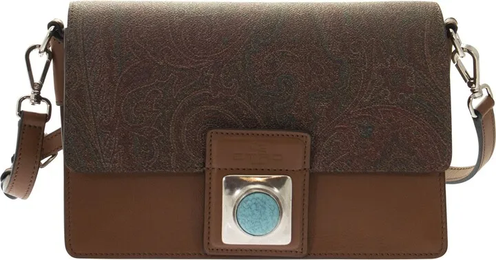 Crown Me Paisley Shoulder Bag
