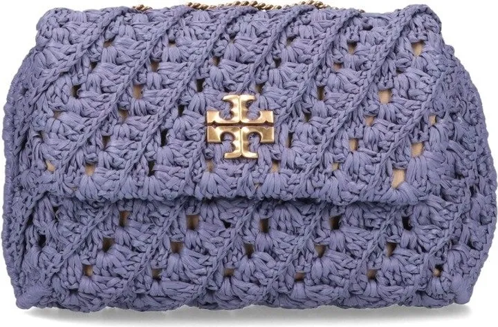 Tory Burch Kira Crochet Chain Linked Crossbody Bag