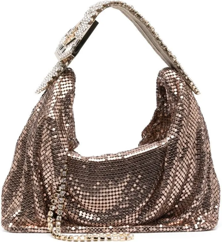 Jill metallic tote bag