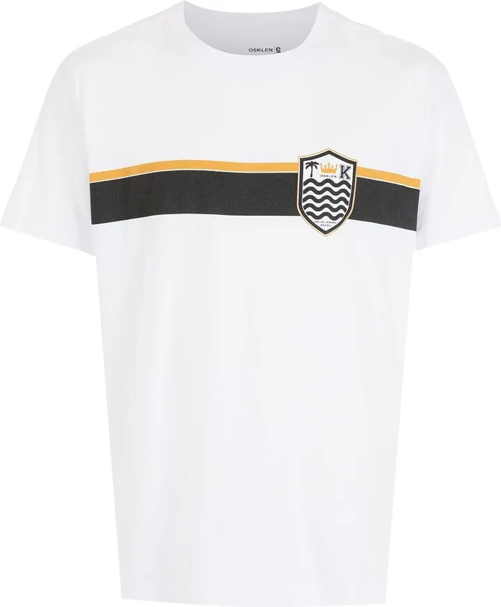 patch-detail short-sleeved T-shirt