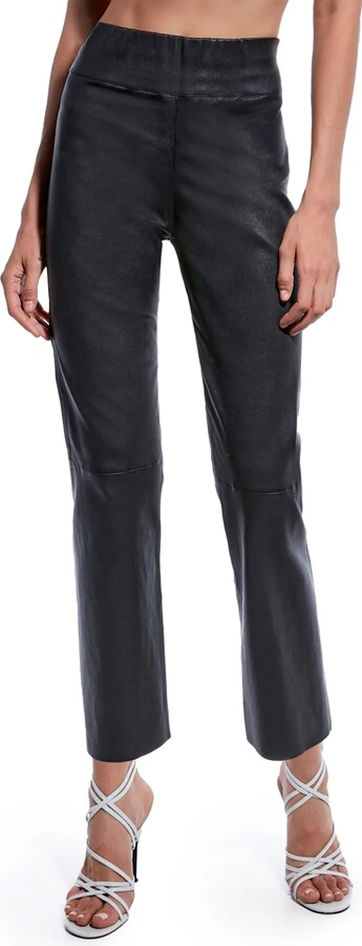 Reagan Flare Leather Pants