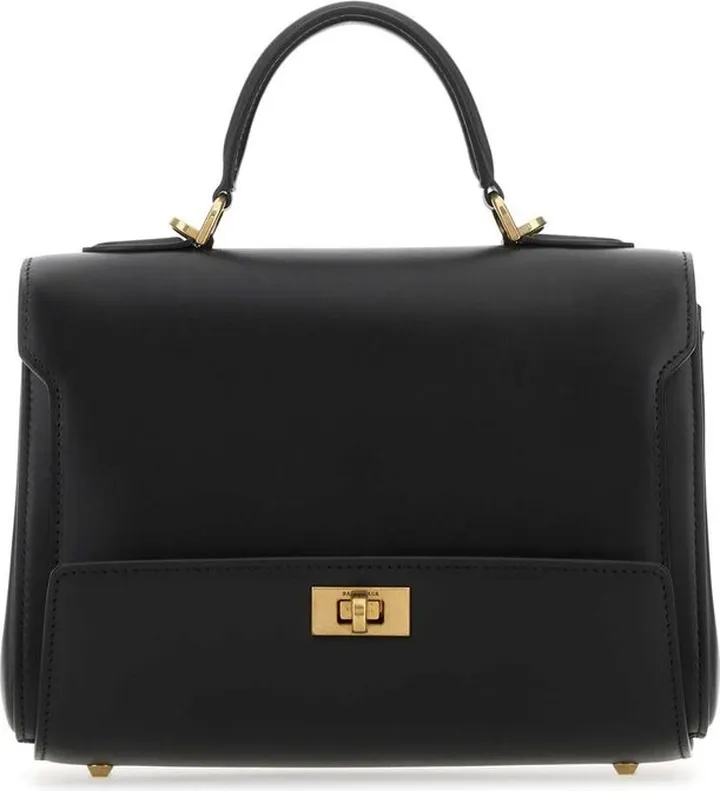 Balenciaga Logo Engraved Tote Bag