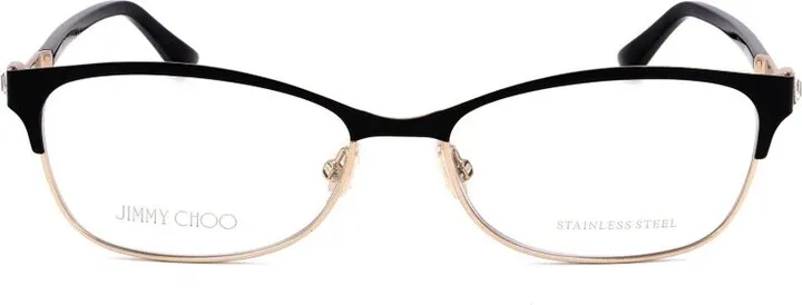 Jimmy Choo Eyewear Rectangular Frame Glasses