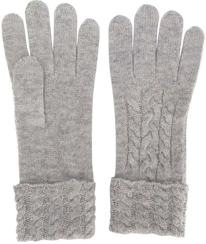 Cable-Knit Gloves
