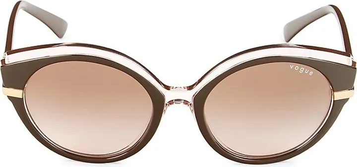 53MM Oval Sunglasses